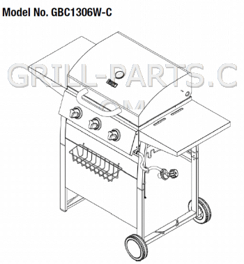 Backyard Grill GBC1306W-C