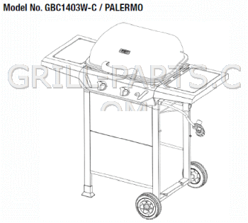 Backyard Grill GBC1403W-C