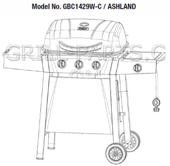 Backyard Grill GBC1429W-C