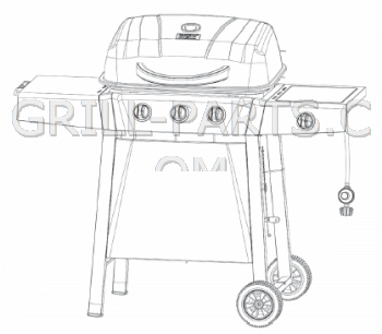 Backyard Grill GBC1429WDC