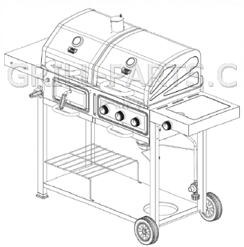 Backyard Grill GBC1490W-C