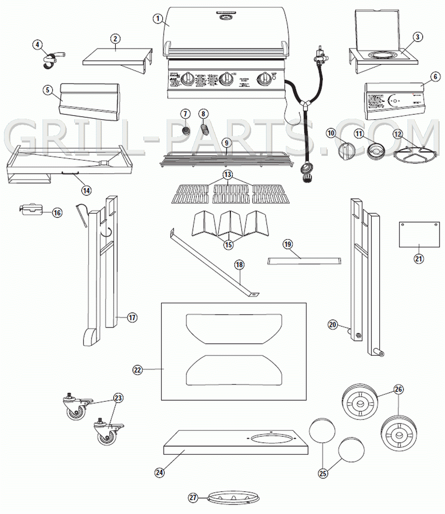 brinkman bbq parts