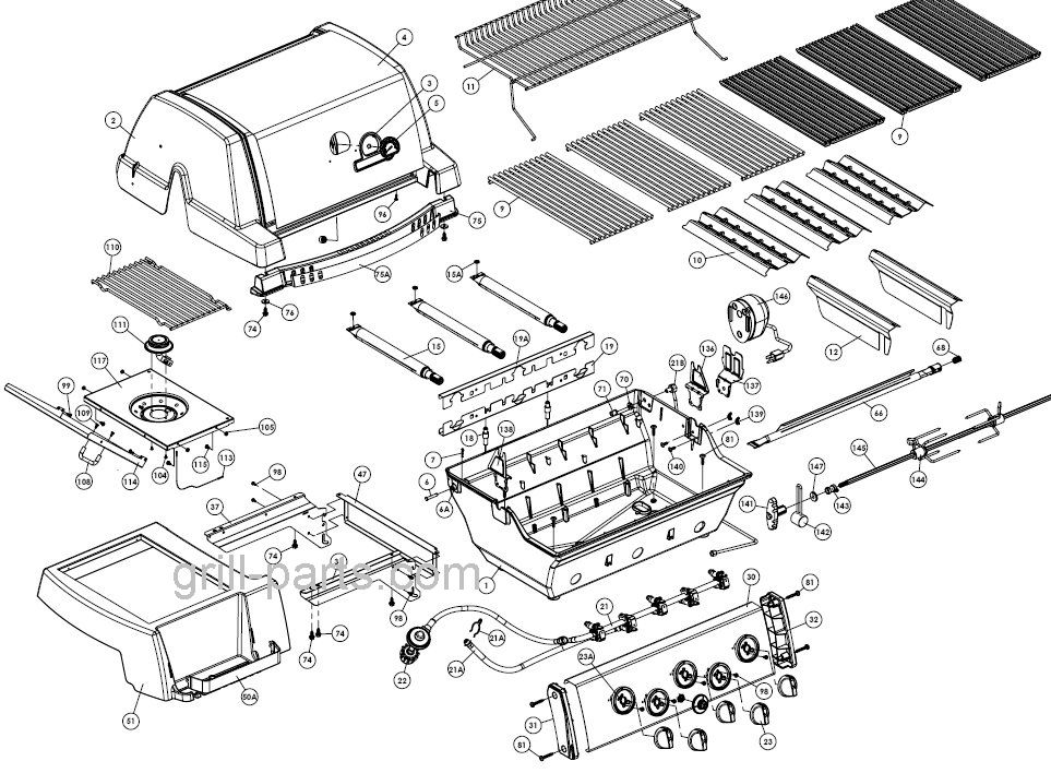 Broil King Sig 70 Ngs 9865 77 Parts Free Shipg
