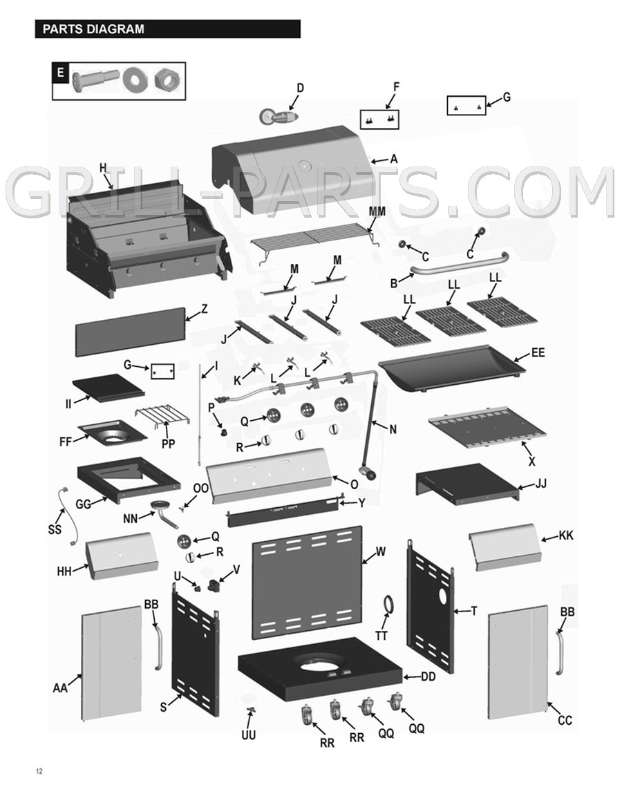 Char broil parts free shipping Char-Broil Charcoal Gas Combo Black. Description: Gas Grill Chamber: 3 burner grill with lidded side burner. sq. in. cooking area. 30, BTUs; 12, BTU side burner. Porcelain-coated cast iron primary grates. Porcelain-coated wire swing-a-way. Temperature gauge with bezel. Charcoal Grill Chamber: sq. in cooking area.