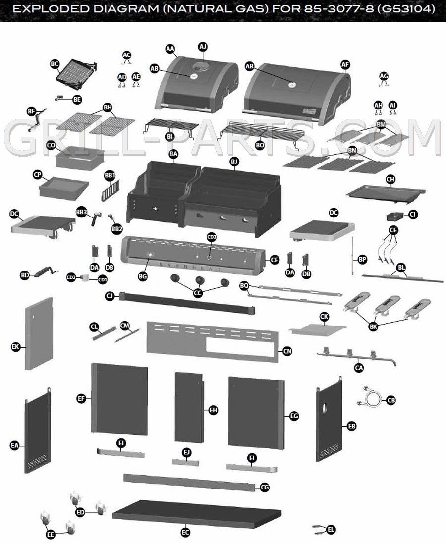 Coleman Even Heat G53104 parts | FREE Shipping