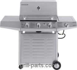 Grill Burner for Brinkmann Grand Gourmet 2250 NEW 3 