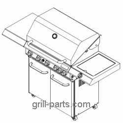 Grand Hall M3206ALP grill parts | FREE ship