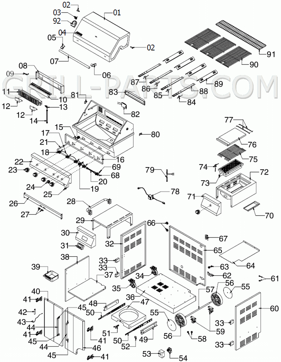 Jenn-Air 720-0720 gas BBQ grill parts | FREE ship