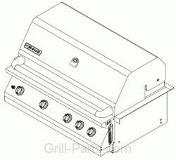 Jenn Air 740 0141 Replacement Grill, Jenn Air Built In Outdoor Grill Parts