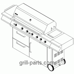 Nexgrill 720-0165 gas BBQ grill parts | FREE ship