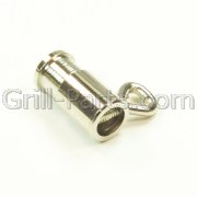 BU-1 Nickel plated spit rod bushing. Accepts up to 5/16 square spit rods. Use with PH-1 spit rod handle.